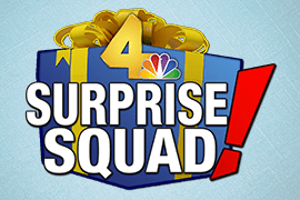 NBC 4 Surprise Squad Logo